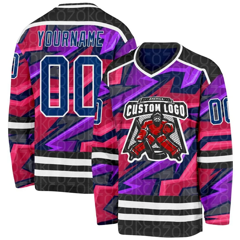 Hockey Jersey for Men Women Name Custom Number Logo Ice Hockey Jersey Competition Training Jerseys