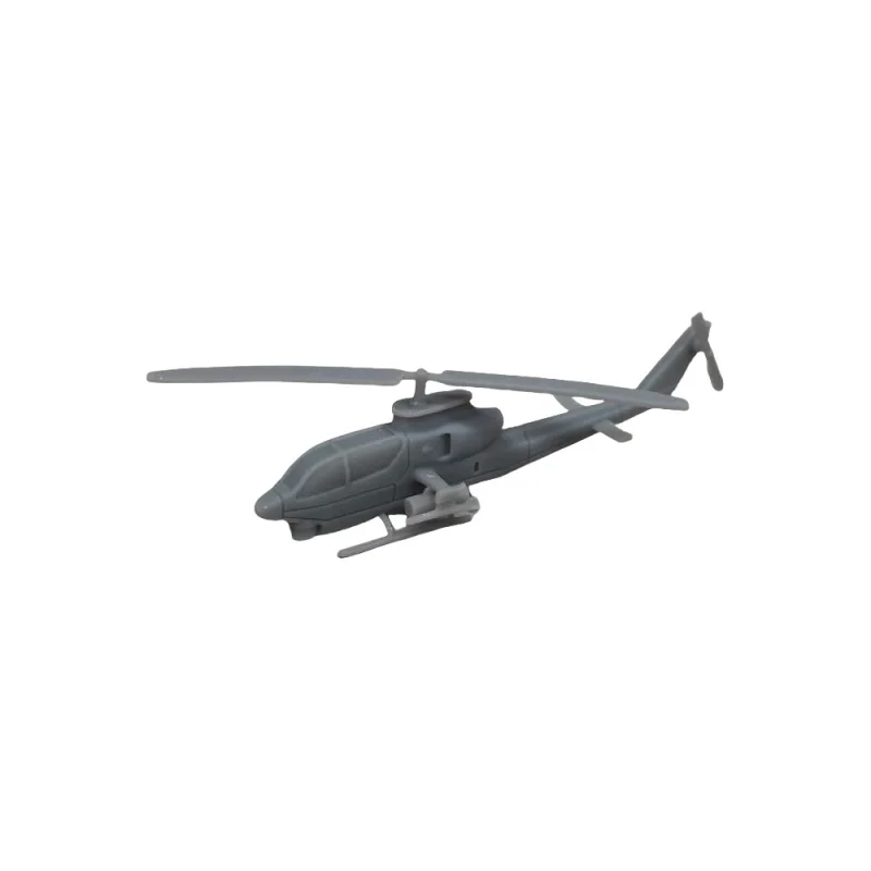 

5PCS AH-1 Attack helicopter Resin Model 1/350 Or 1/700 Aircraft Fighter Miniature Model AC405