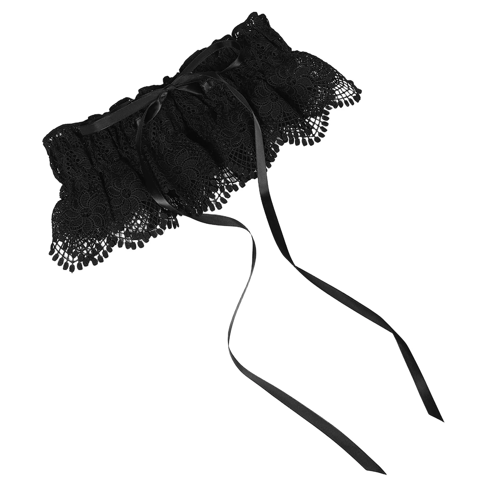 

Широкий эластичный пояс-корсет с кружевом и регулируемой завязкой-бантом для свадебных платьев, Хэллоуина, в стиле бохо