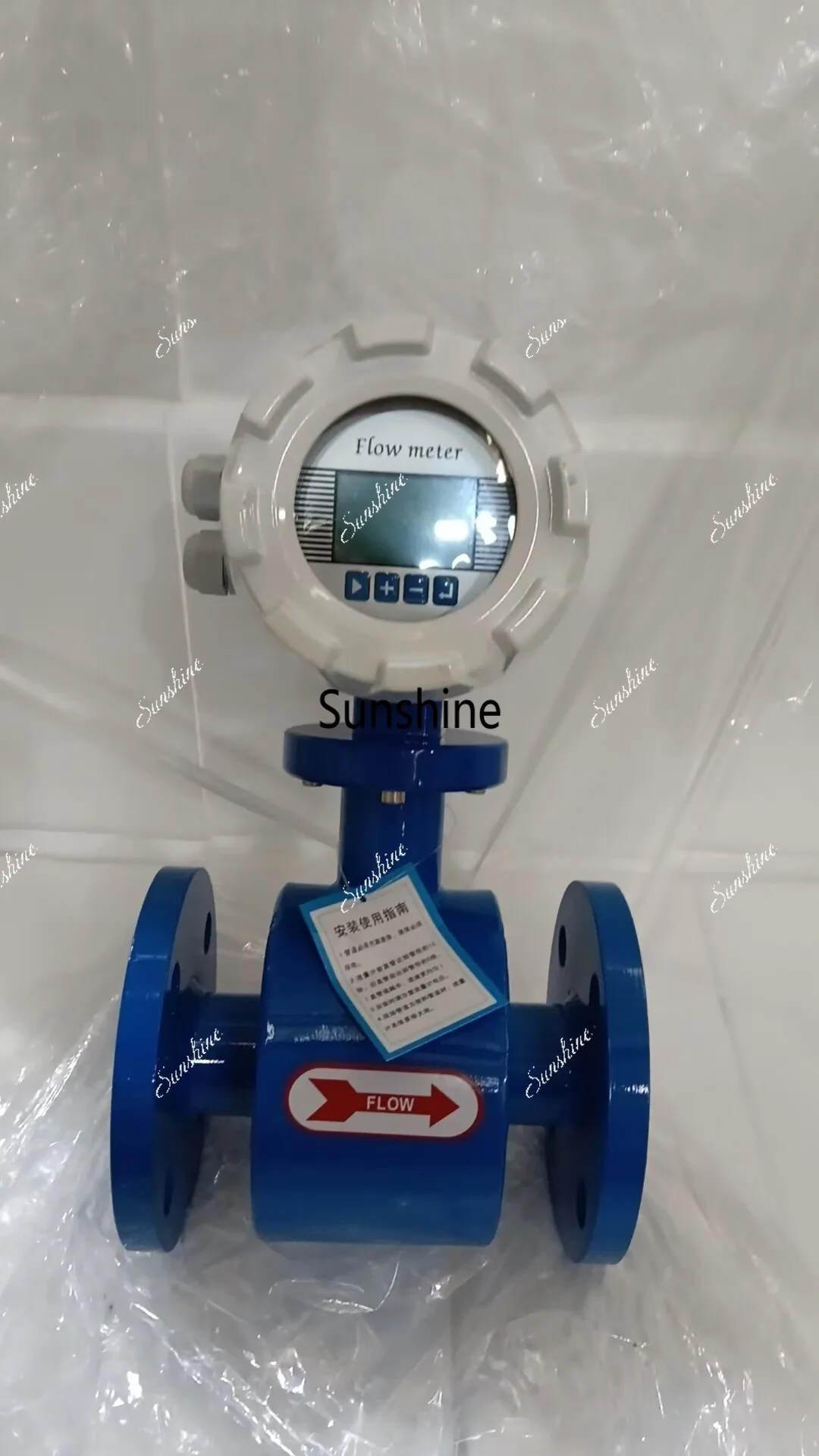 

Electromagnetic flowmeter integrated sewage acid-alkali liquid anti-corrosion pipeline high-precision