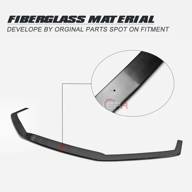 SAAR متوافق مع Honda TYPE R Civic FK8 EV ألياف الكربون تعديل الشفة الأمامية الصغيرة المحيطي السفلي الذقن الجبهة المفسد