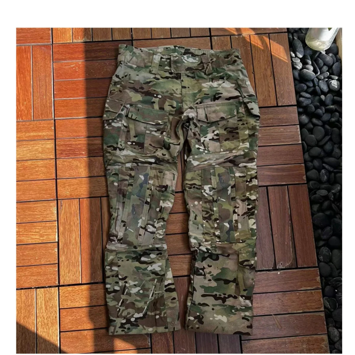 

Outdoor Sports Camping Hunting Men's MC Multi Camo VKBO3 Domestic L9 Tactical Frog Suit Combat Pants