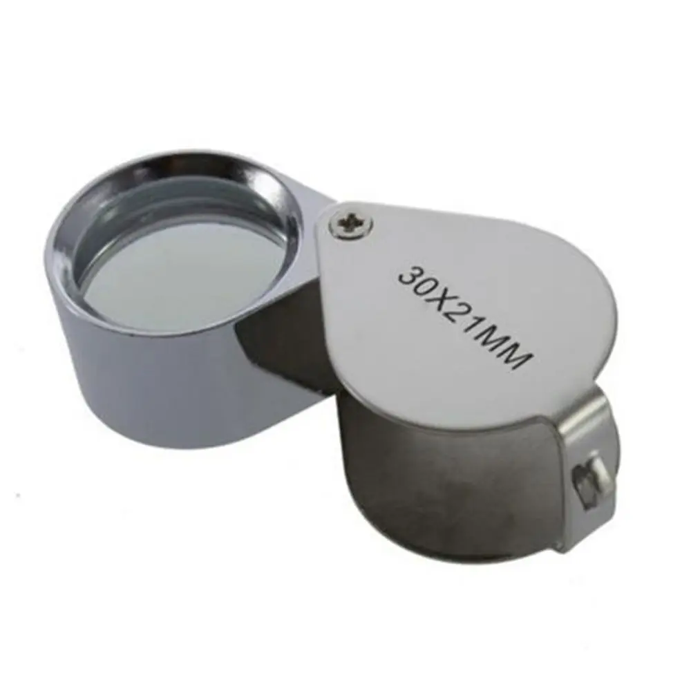 Hot Jewelers Good Quality Magnifier Triplet Diamond 30X Glass Glass Loop Eye Loupe Jewelry Loupe Loop Magnifying