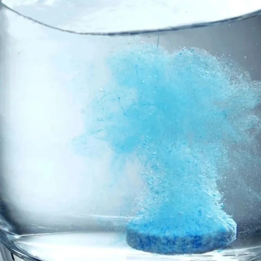 Car windshield washer tablets — concentrated effervescent cleaner for wipers & glass windows 2