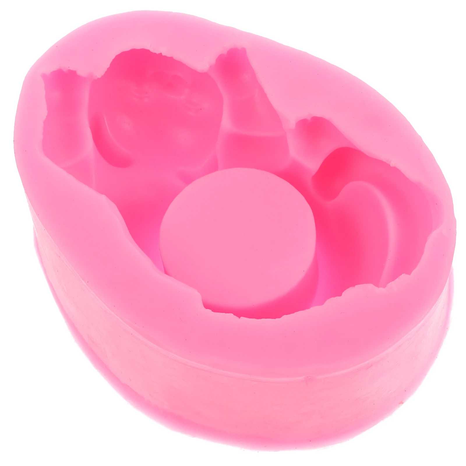 

Silicone Mold Cat Planter Shaped Molds for Flower Pot Creative Small Concrete DIY Crafts Kitten Holder Tools