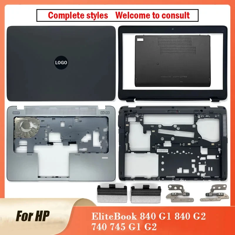 

Новинка для ноутбука HP EliteBook 840 G1 840 G2 740 745 G1 G2 задняя крышка ЖК-дисплея Передняя рамка Упор для рук Нижняя детская петля 840 G1 G2 14 дюймов