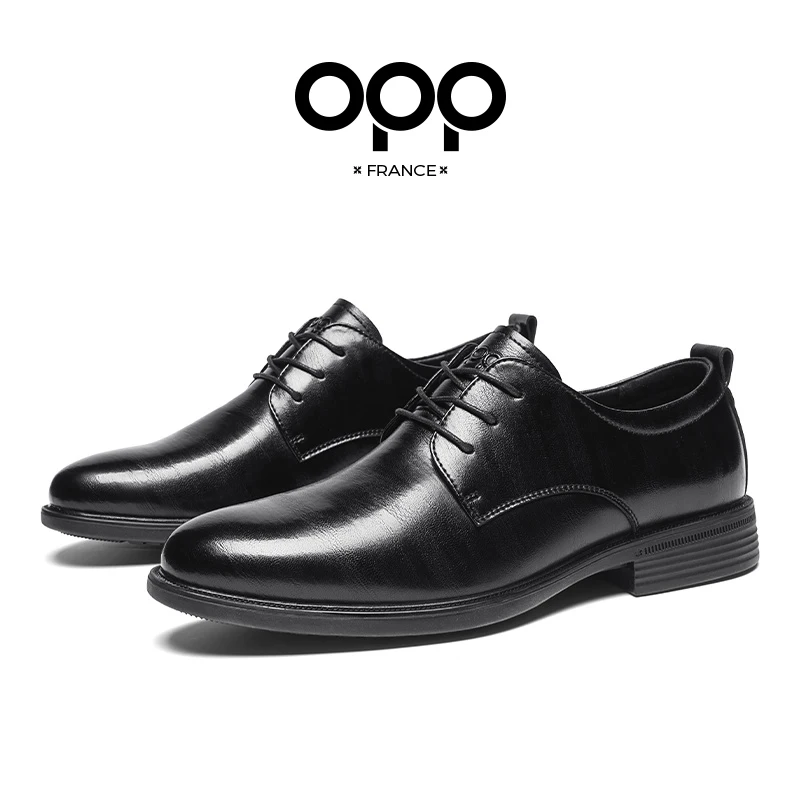 

OPP New Dress Shoes Men's Leather Shoes Party Formal Wedding Shoes Good Quality Daily Work Shoes