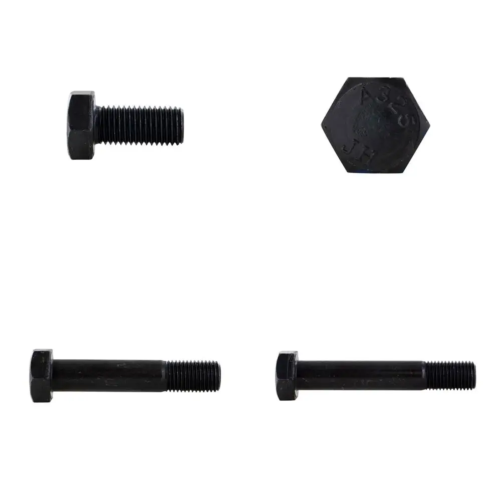 

Fully Threaded Heavy Hex Structural Bolts, 7/8-9 x 2 A325 Type 1, 25 Pack, Plain Finish, Suitable for Construction Use