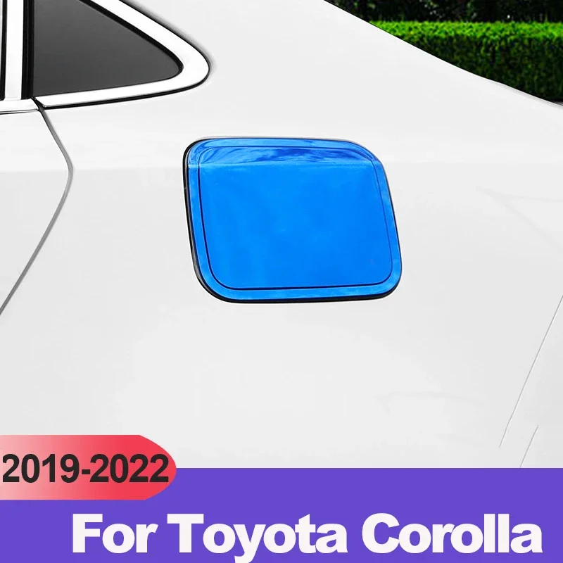 Fuel Tank Cap Cover Exterior Decoration Car Styling Modification Parts For Toyota Corolla E210 2019-2022 2023 2024 Accessories