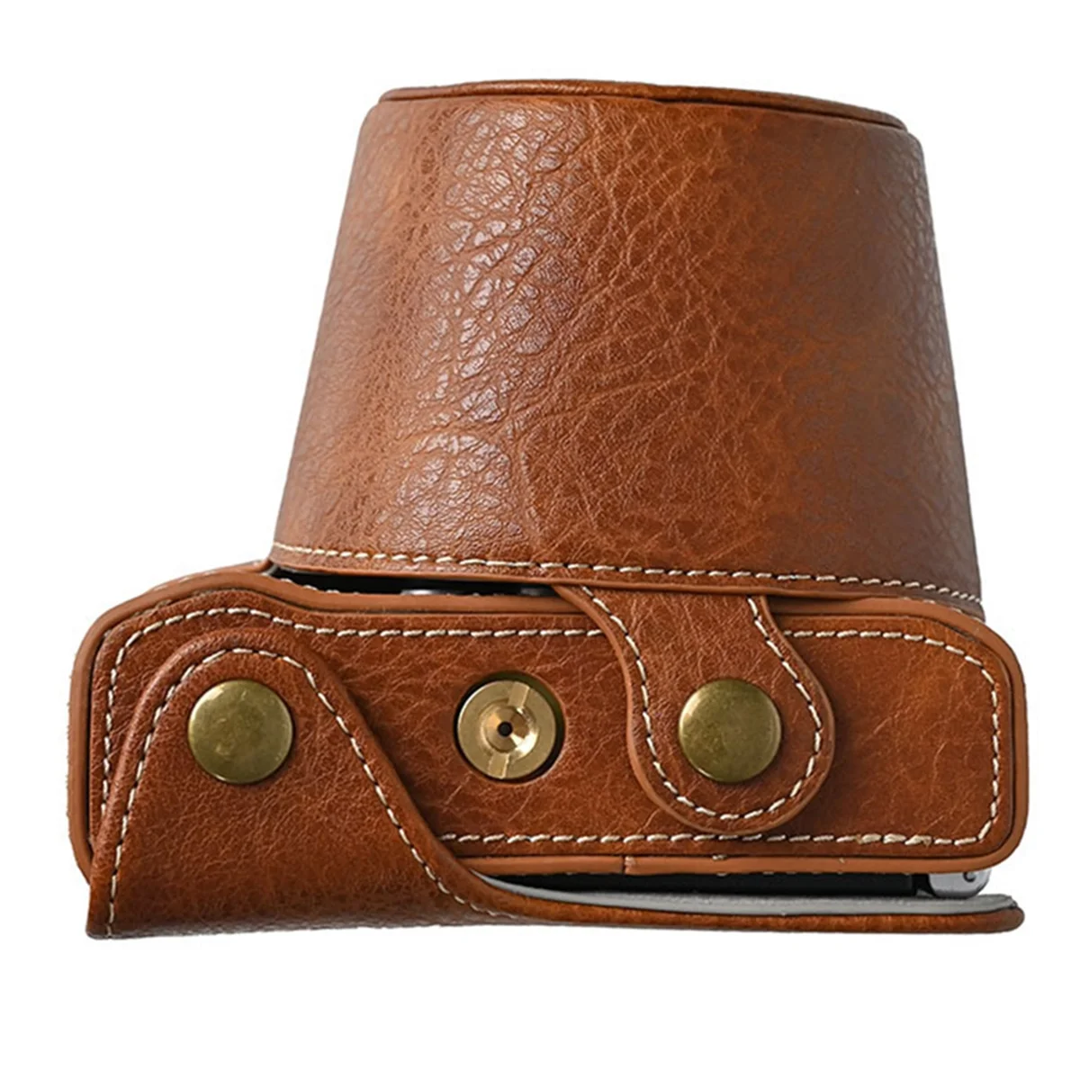 For Fujifilm X-M5 Synthetic Leather Camera Base Body Cover Kit Case Protector 15-45mm F/3.5-5.6 Can Be Disassembled B-BtLife