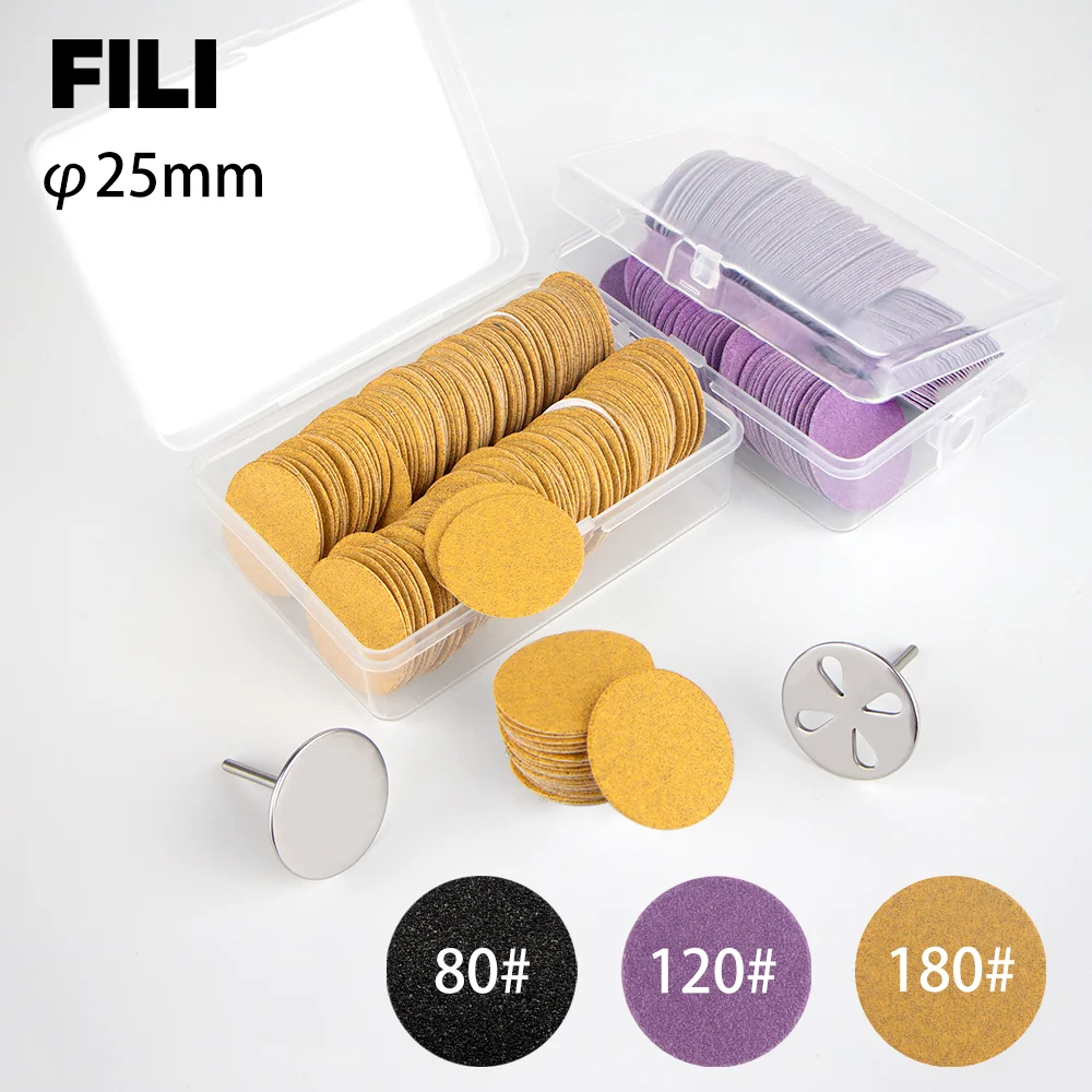 

FILI New Pedicure Tool Set 50pcs Replaceable Sandpaper With Stainless Steel Disc Foot Files Dead Skin Cuticle Callus Remove Tool