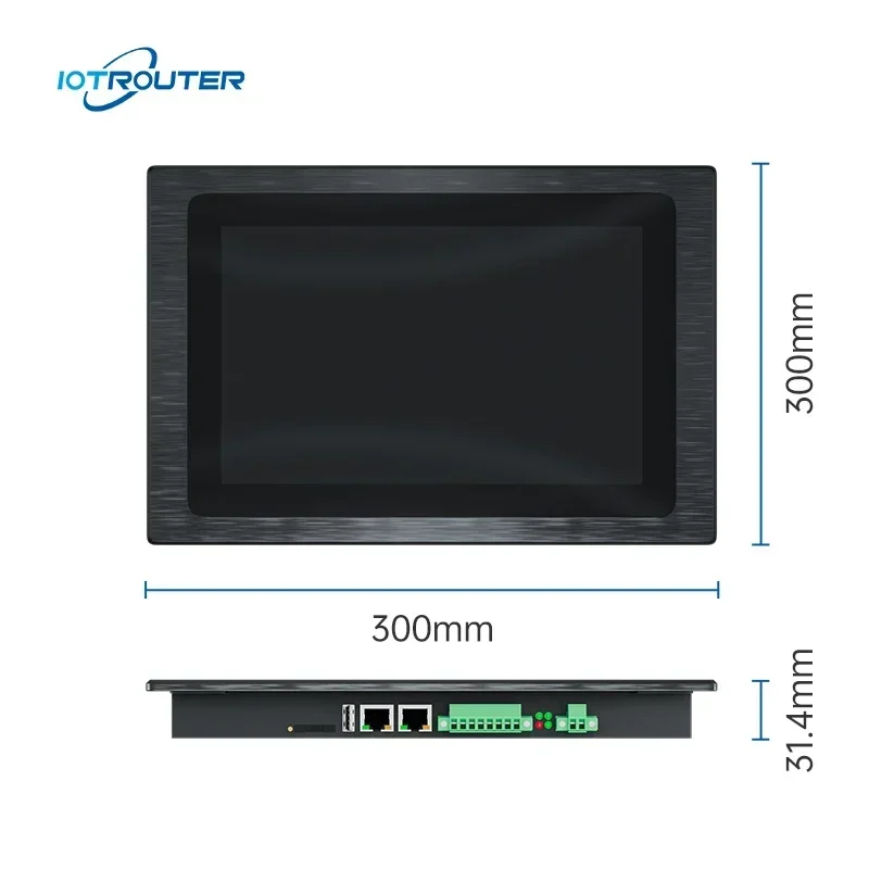 شاشة HMI تعمل باللمس مع وظيفة بوابة Node RED تدعم اتصال PLC #4