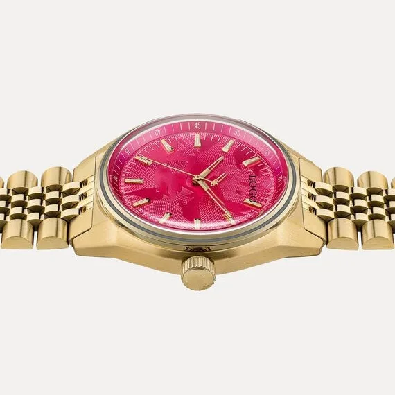 Viviene reloj Westward para mujer, pulsera de cuarzo con temperamento de hielo rosa y azul, gama alta, Queen Dowager Xi