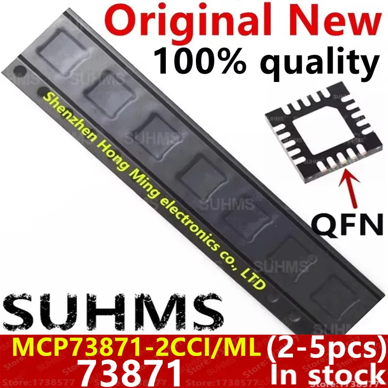 (2-5piece)100% New MCP73871-2CCI/ML MCP73871 2CCI 73871 QFN-20