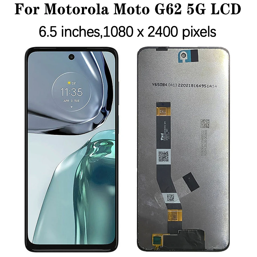 OEM For Motorola Moto G22 G32 G42 LCD Display Touch Screen Digitizer With Frame For MotoG52 G62 G72 G82 Display Replacement