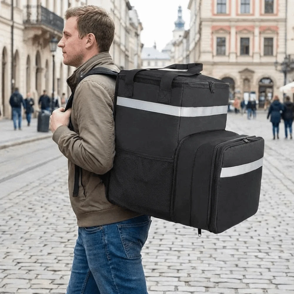 Bolsa isotérmica impermeable para pesca con tira reflectante - imagen 4