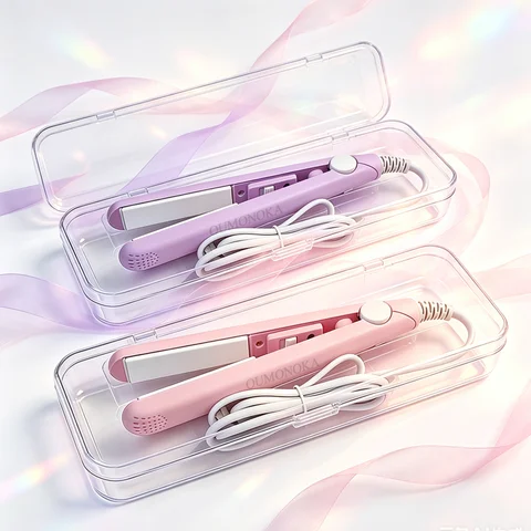 3 in 1 Hair Iron High Quality Flat Iron Straightening Hot Comb mini Professional Hair Straightener & Curling Iron Styling Tools