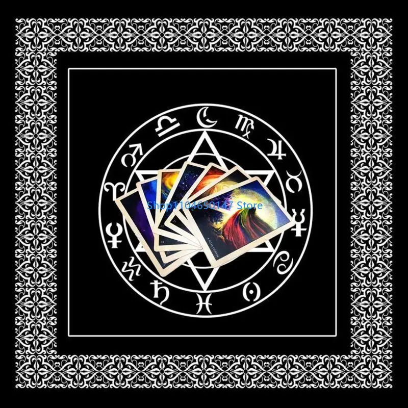 

Altar Witch Divination Pendulum Divination Tablecloth Board Game Tarot Card Pad