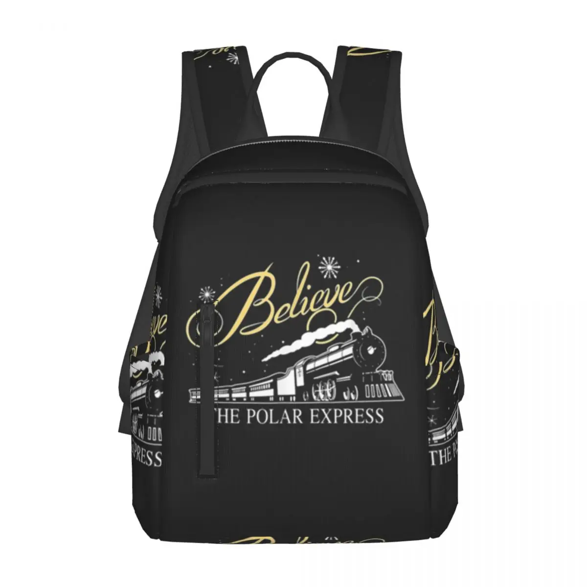 

The Polar Express Backpack Daypack Boys Girls BookBag School Bag Shoulder Bags for Men Women