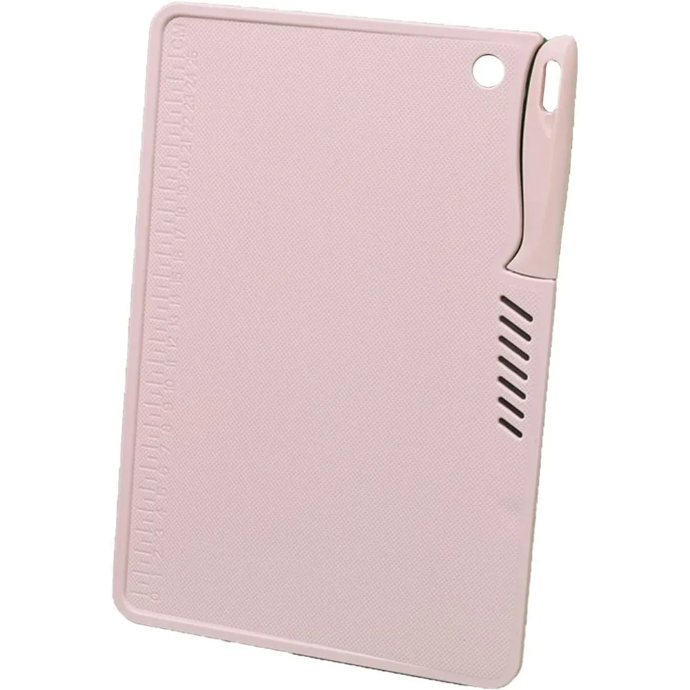 

Kitchen Plastic Cutting Board, Reusable Plastic Utility Cutting Board Multifunctional Portable Fruit Chopping Board with Knife H