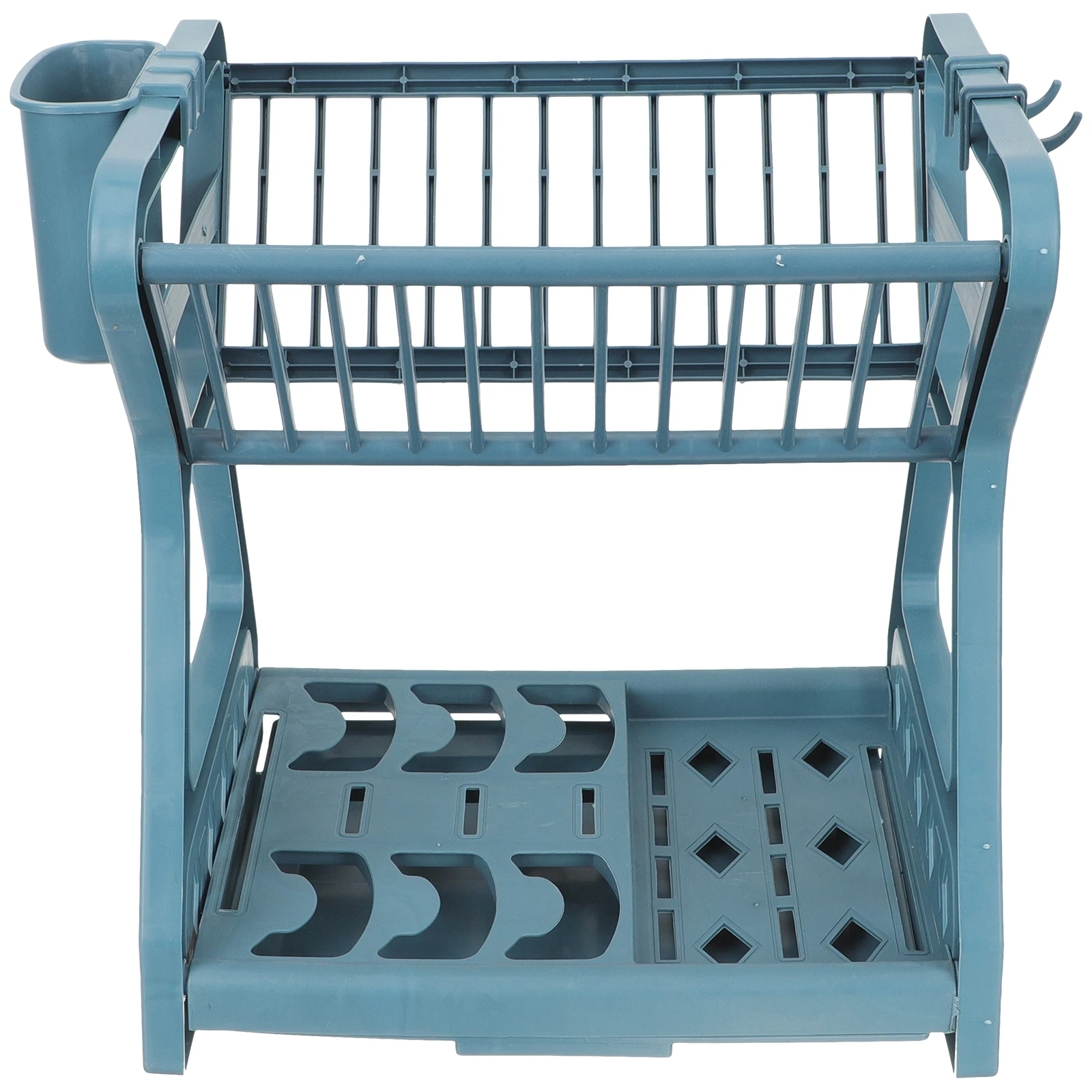 

Plastic Multifunctional Storage Rack Drying Draining Kitchen Holder Dish Storage Rack Lightweight Sturdy Rustproof