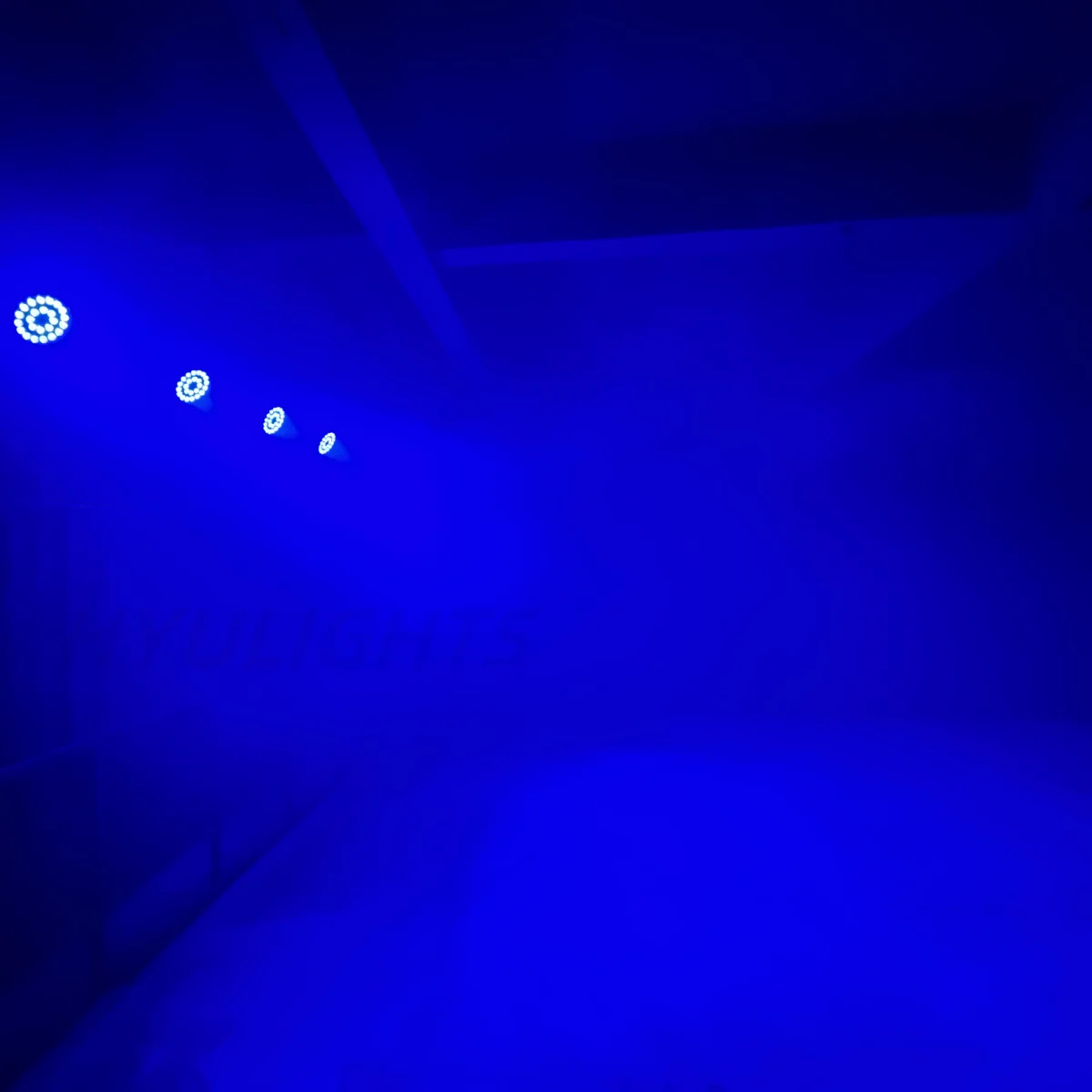 2 Stück Aluminium LED Par Licht 24x18W RGBWA UV 6in1 200W LED Bühnenlicht Professionelle Bühnenbeleuchtung DJ Wash Light – Detail 8