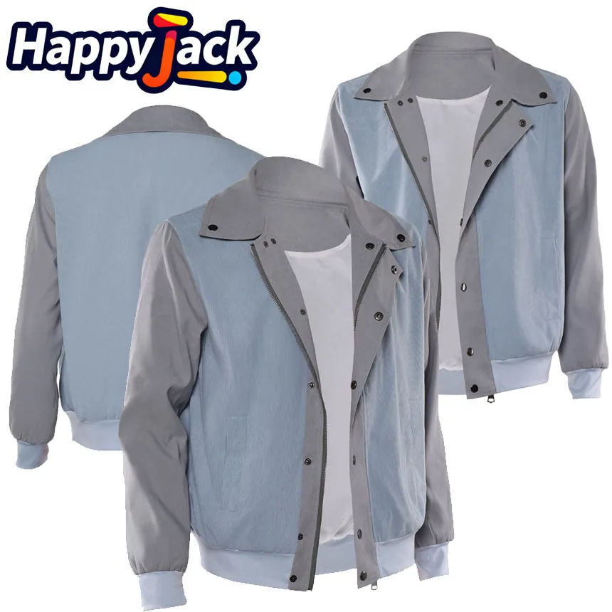 Mike Wheeler-abrigo de Cosplay para hombre, disfraz de fantasía de TV ST, juego de rol, chaqueta azul y gris, prendas de vestir, disfraz de fiesta de Carnaval y Halloween