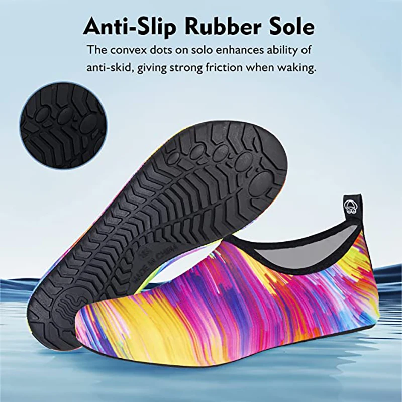 Water Shoes Barefoot Aqua Yoga Socks Quick-Dry Beach Swim Surf Shoes for Women Men