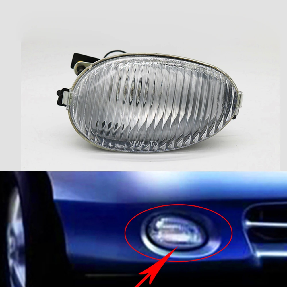 

Fog Lights Assembly For Kia Rio 2002 2003 2004 Fog Lamp Driving Car Front Bumper Grille Signal Lamp