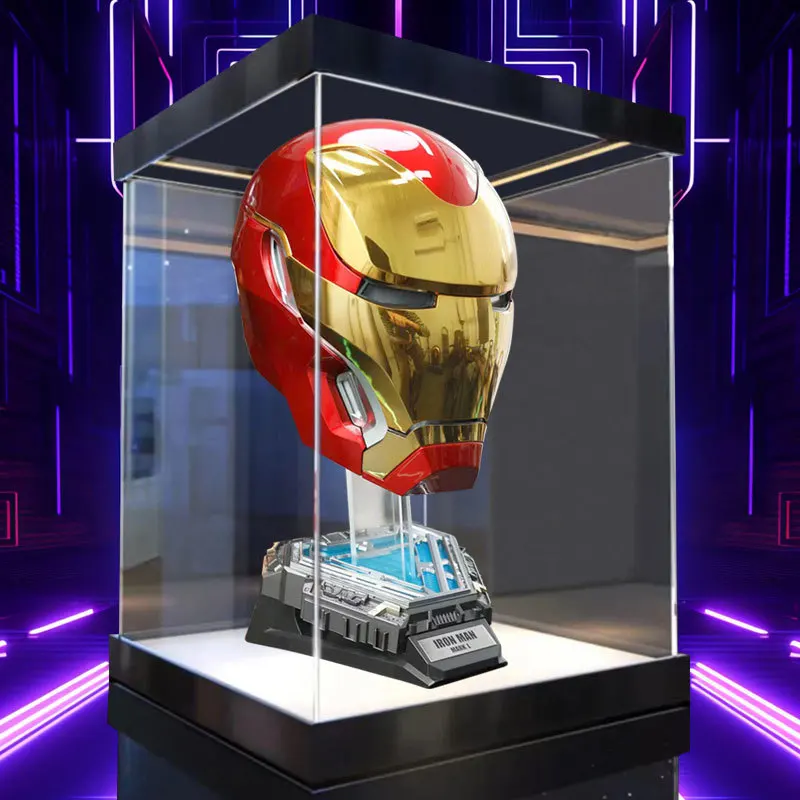 

Mechahead Mk50 шлем Железного человека носимый звуковой контроль высокотехнологичный подарок для экспертов на день рождения аниме производственная коллекционная игрушка