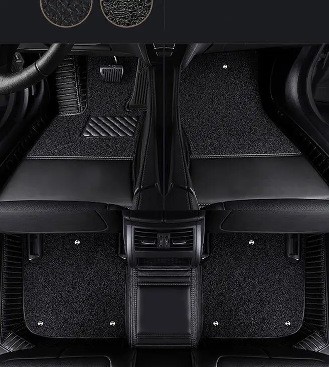 

Custom special car floor mats for Mercedes Benz GLC SUV 2026-2023 X254 High quality rugs waterproof double layers carpets