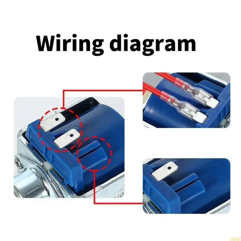 A0NC Электромагнитный водяной насосной насосной насос Машина с низким уровнем шума идеально подходит для кофемашины с паровами