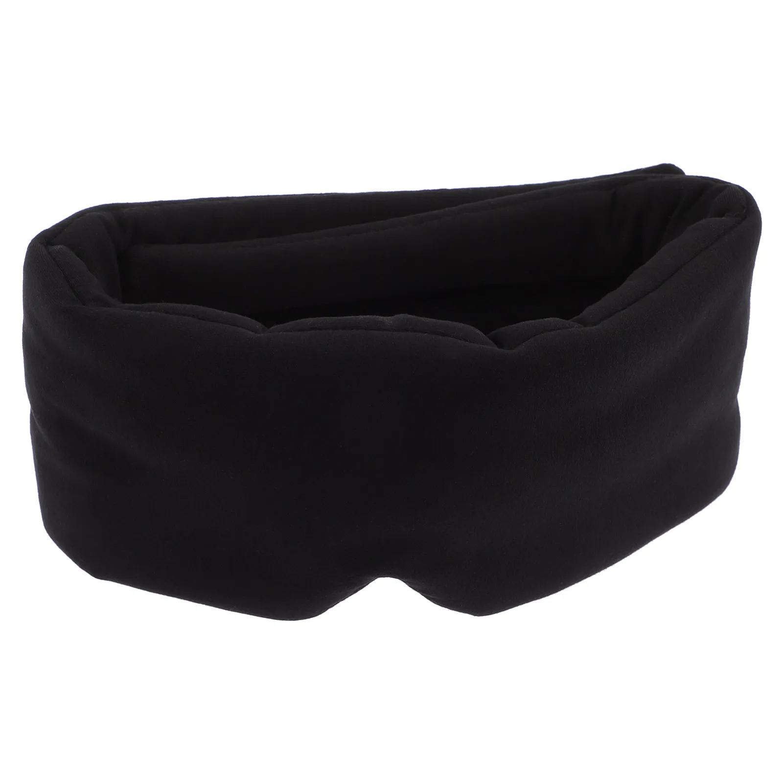 Full Coverage Sleep Eye Mask Comfortable Non-Slip Fit for All Head Sizes Ideal for Hotel Plane Train Home Office