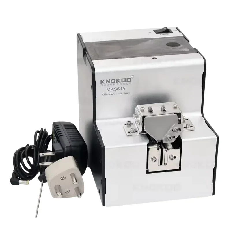 KNOKOO MKS-615 Automatic Screw Feeder with Adjustable Rail,M1-M5 Rail