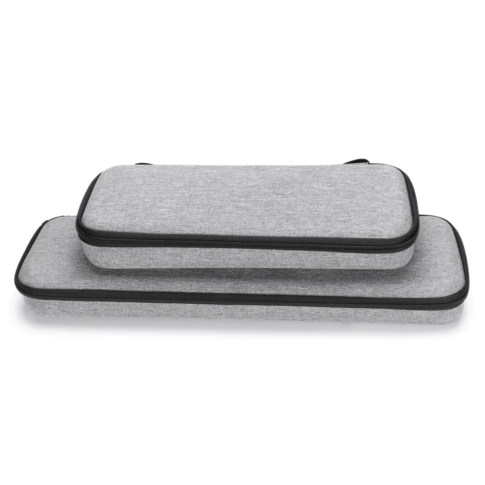 Bolsa de armazenamento de transporte de casca dura, zíper duplo, estojo de viagem, à prova de choque, acessórios à prova de poeira para logitech mx mecânico mini