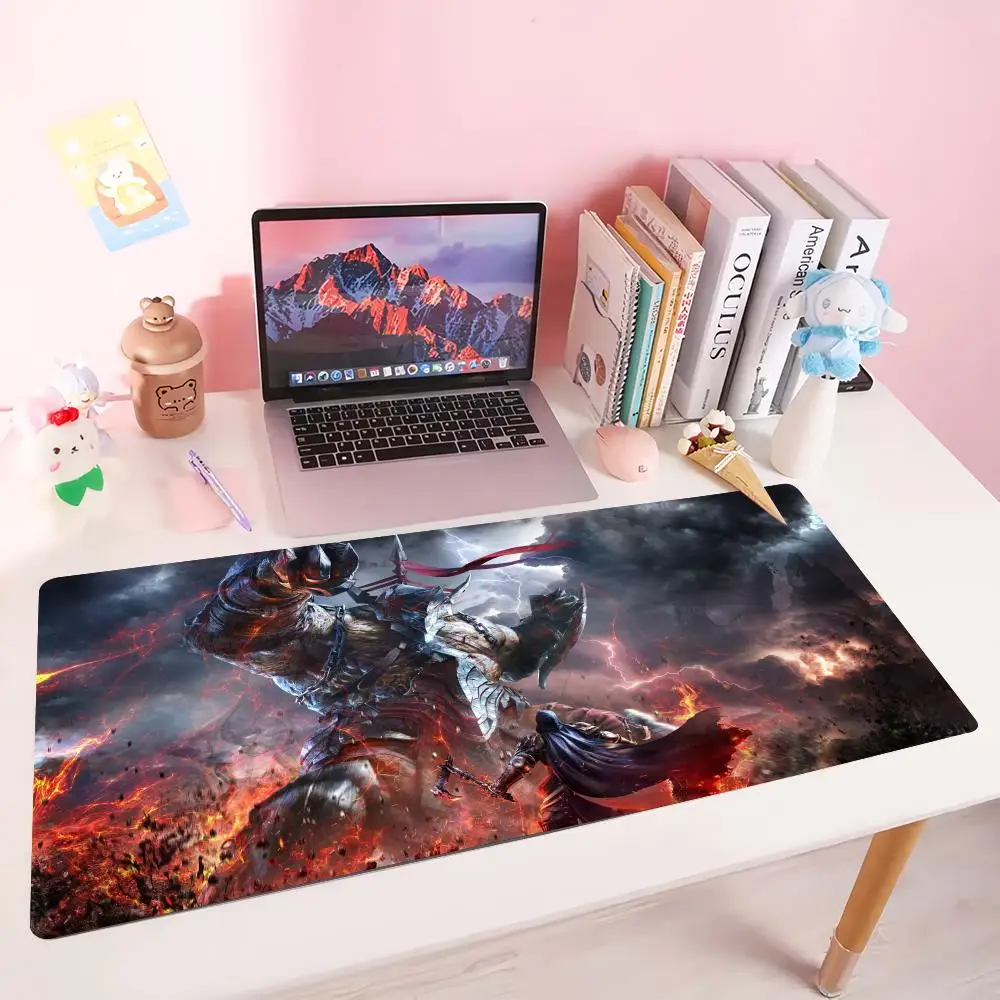 Japanese Anime L-Lords Of The Fallen Large Gaming Mouse pad For Offices PC Accessories MousePad Home Kawaii pad Carpet Pad