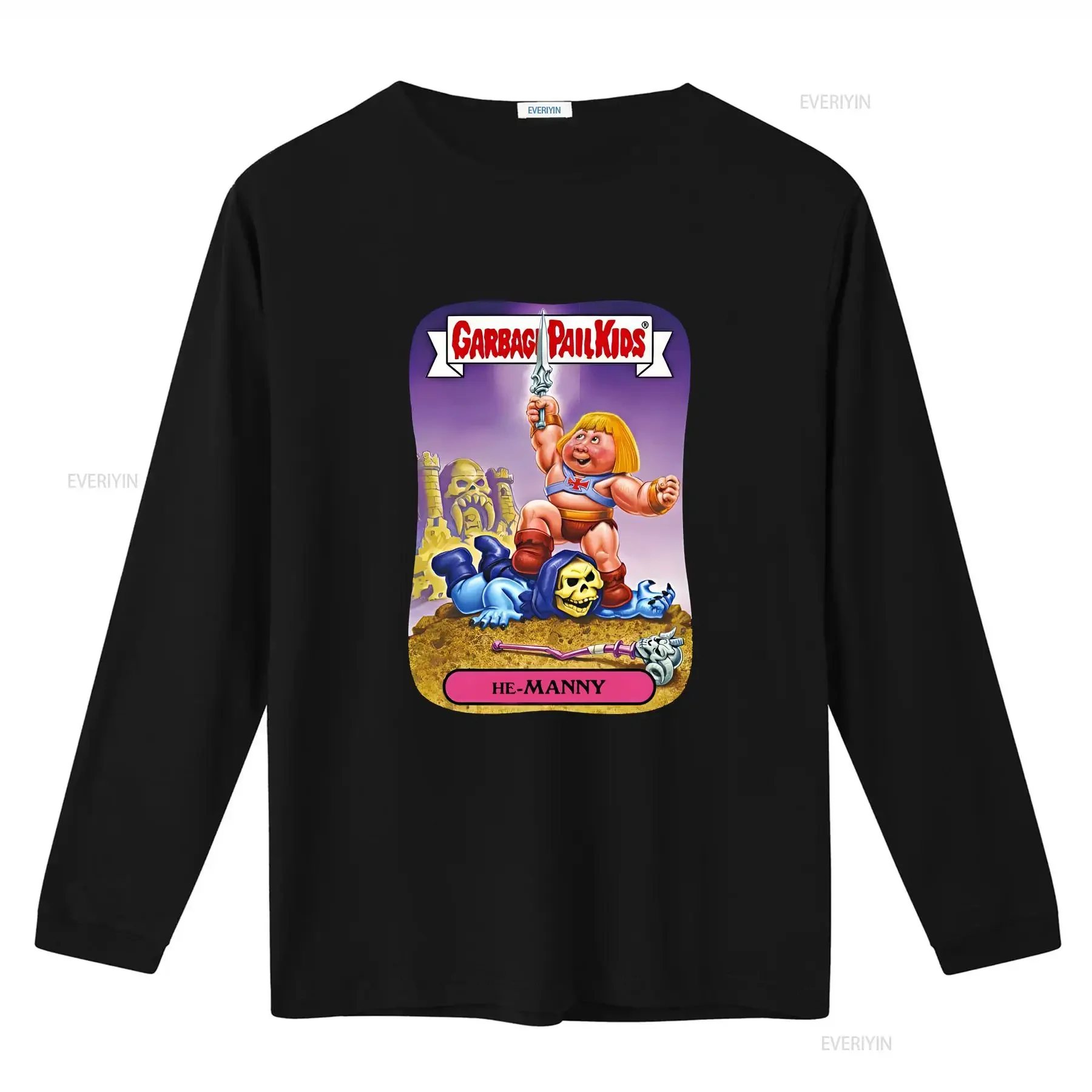 He Manny Garbage Pail Kids T Shirt all colors vintage Washed Top For Everyday Wear Comfortable Slightly Breathable Stylish - view 3