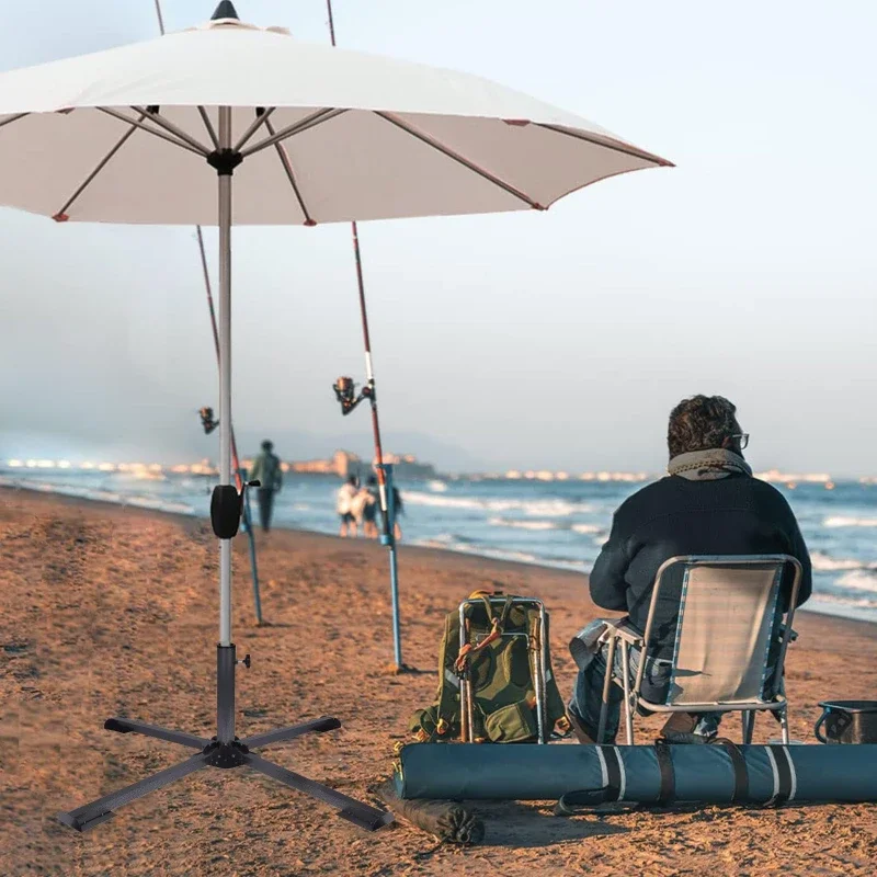 Sturdy Portable Foldable Christmas Tree Stand Multi-use Camping Tent Mount Umbrella Stand Durable Easy-to-Use Holiday Decoration