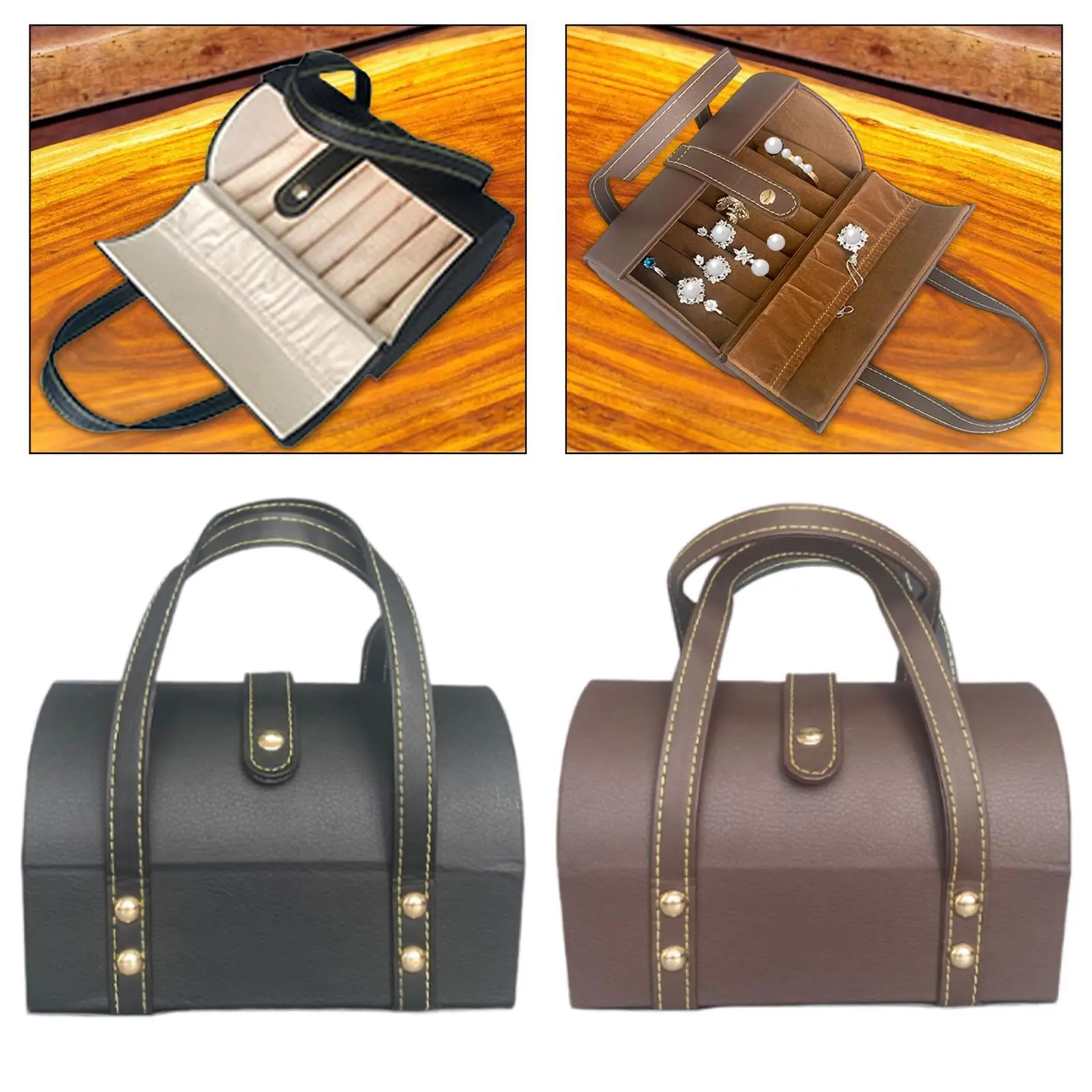 7 slots pulseira caixa multi compartimentos multiuso plutônio apresentação pulseira suporte de viagem para aniversário lojas varejo cômoda