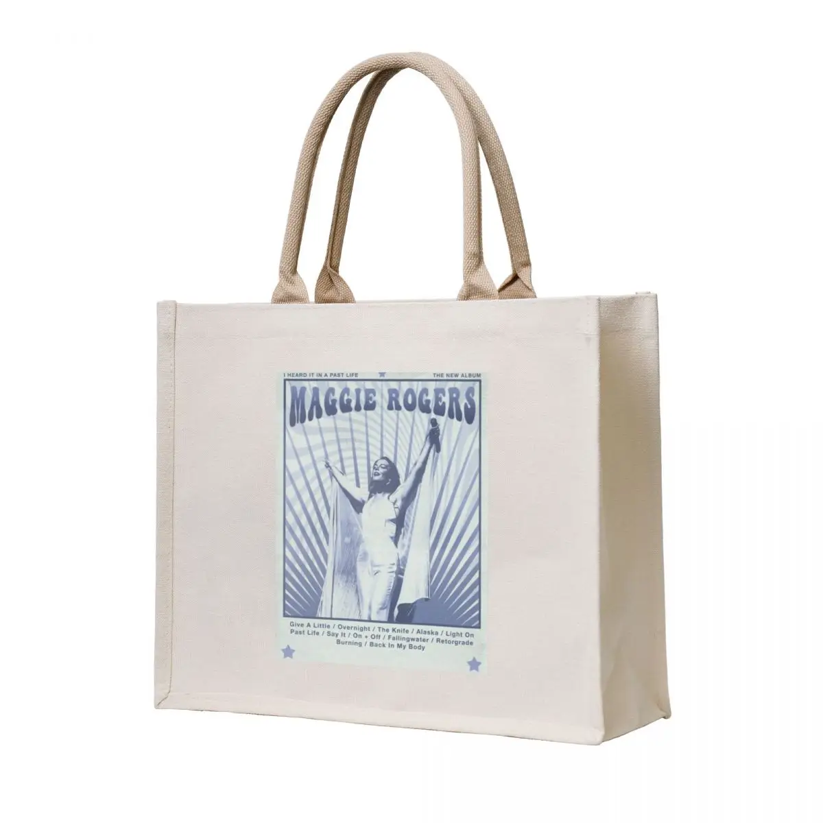 

Funny Men Beautiful Maggie Female Rogers Singer Love You Fans Tote Bag reusable grocery bags Beach bag Shopper