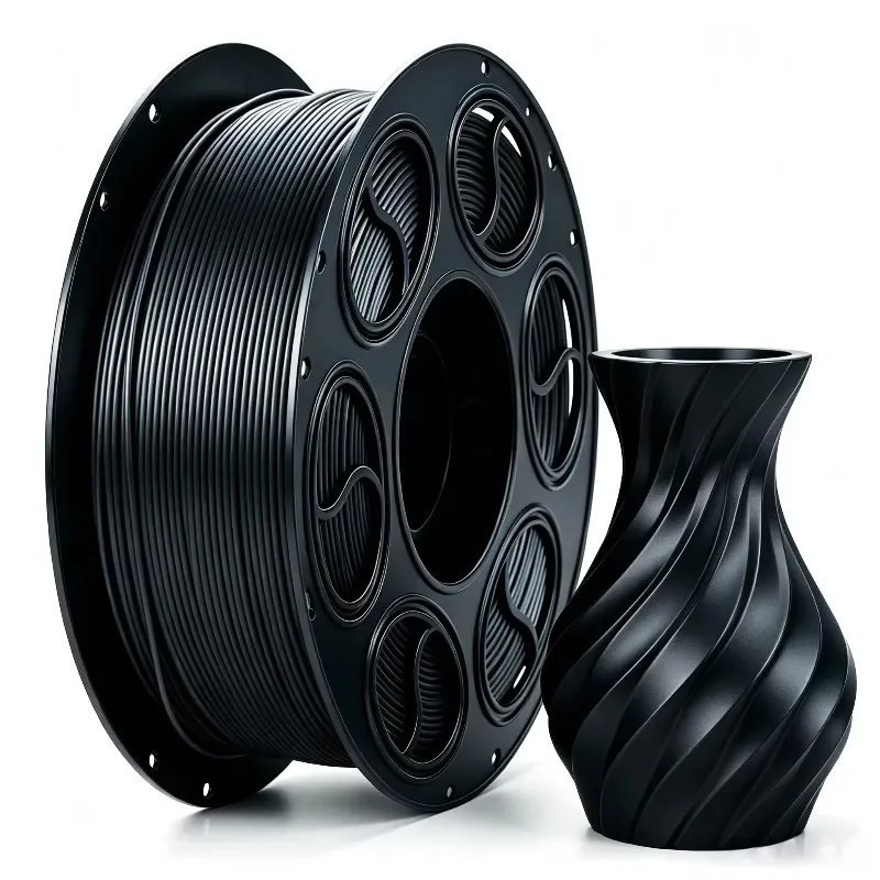 2026 hot sale Warehouse Hot Single Color Silk PLA Filament Vacuum Pack Silky Shiny 1kg Spool Fast Shipment FDM 3D Printing