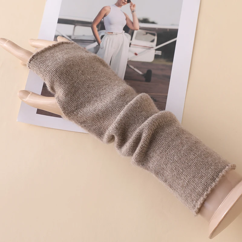 guantes-sin-dedos-de-lana-100-para-mujer-calentadores-de-brazo-mitones-moda-casual-calidos-para-otono-e-invierno