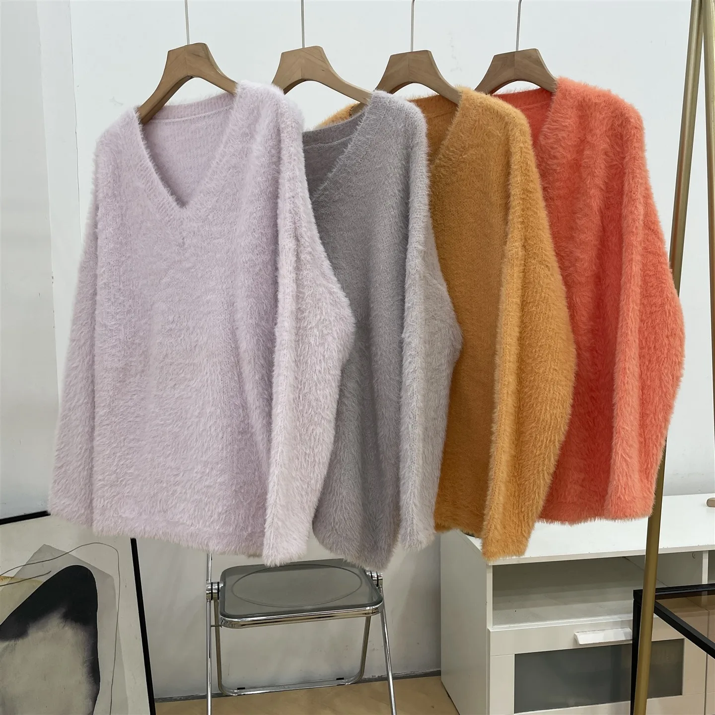 

Длинный свитер Sweet Faion, кардиган, осень-зима, повседневный, уникальный дизайн, сенсация, женский трикотаж, удобный крой