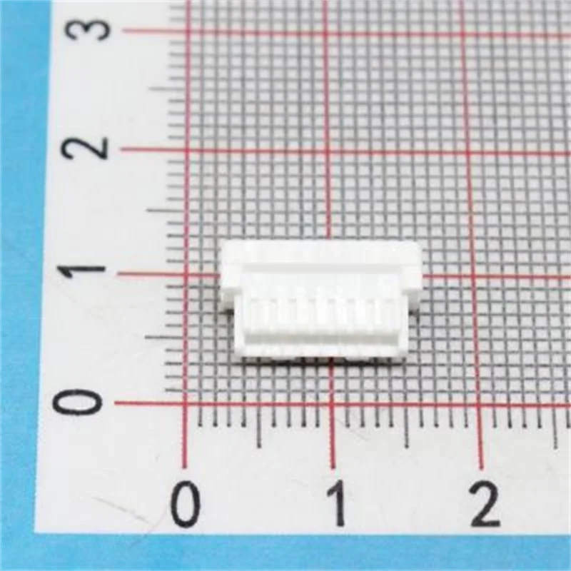 5Pcs/Lot  502380-0800  MOLEX connector CLIK-Mate Plug Housing, 1.25mm Pitch, Single Row, Positive Lock, 8 Circuits, White