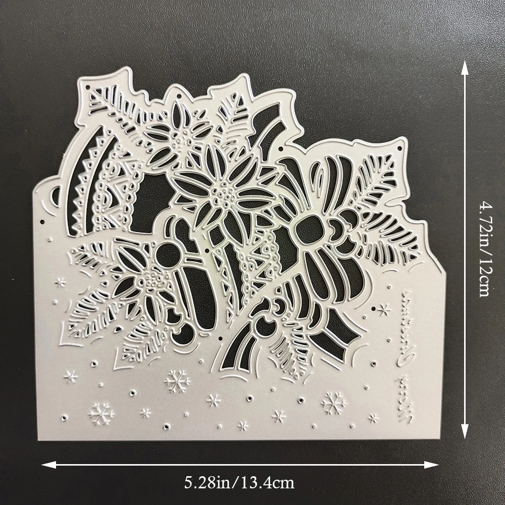 Merry Christmas New Steel Metal Cutting Dies For DIY Scrapbooking Decoretive Craft Die Cut Embossing Card Make Stencil