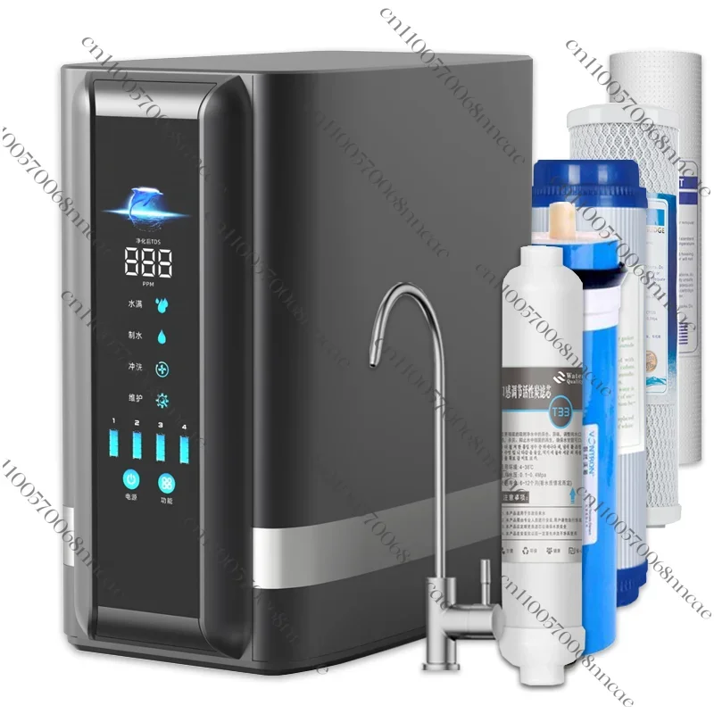 New Home Electric 800GPD RO System Water Purifier with Smart Screen TDS Display & Standard Filter for Household & Hotel Use