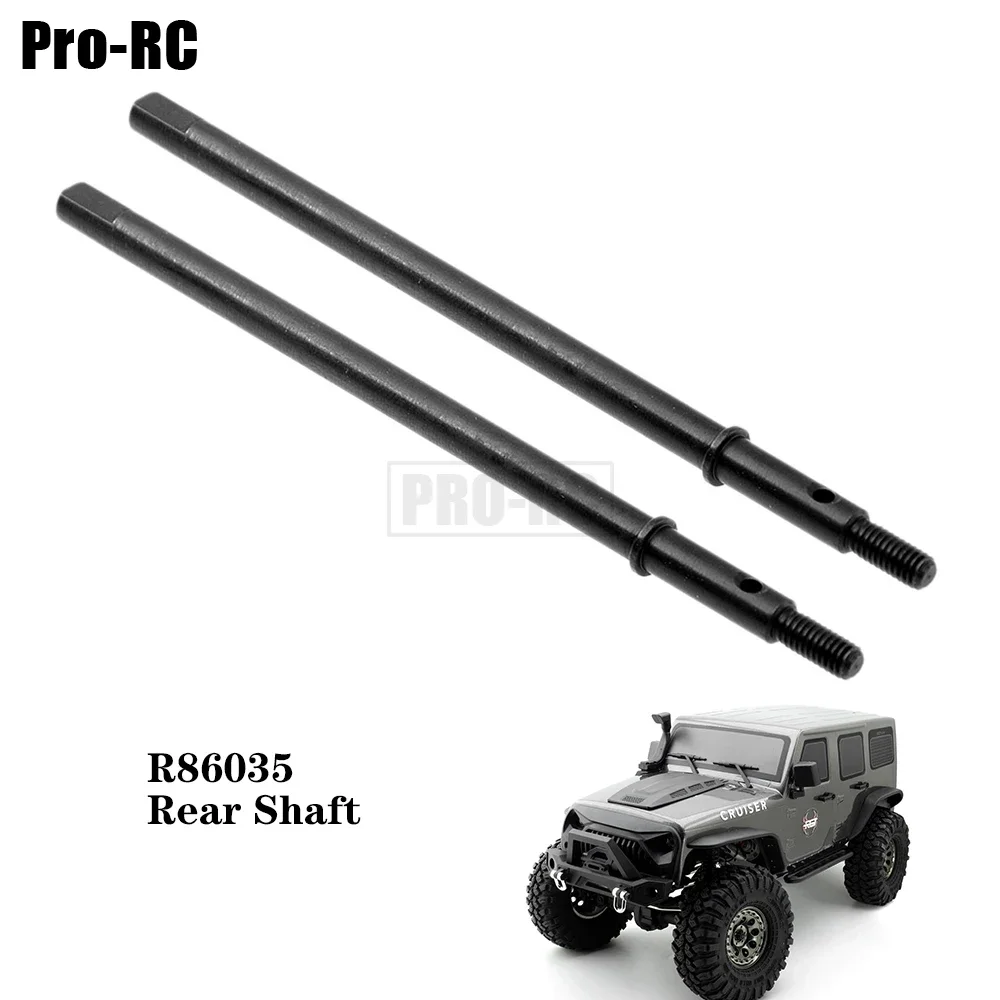 2Pcs Metal Rear Shaft R86035 Part for RC Crawler Car RGT 1/10 1:10 Monster Truck Off Road Rock Cruiser EX86100