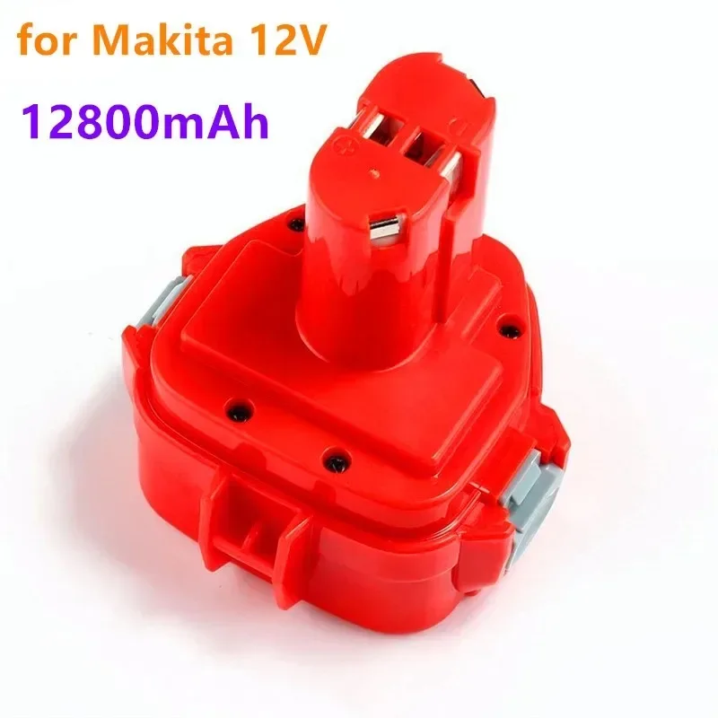 

12V 12800mAh Ni-CD Rechargeable Power Tool Battery for Replacement for MAKITA PA12 1220 1222 192598-2 192681-5 193981-6 638347-8