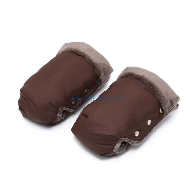 B2QD Baby Pushchair Hand Warmer Toddlers Cart Handmuff Stroller Gloves Accessories
