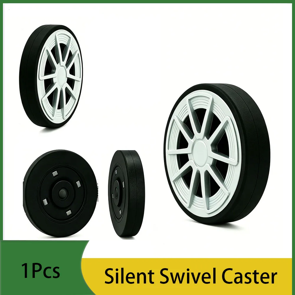 1Pcs Luggage Compartment With Replacement Wheels Dual Wheel Model Silent And Wear-Resistant Suitcase Aircraft Wheel Repair Parts